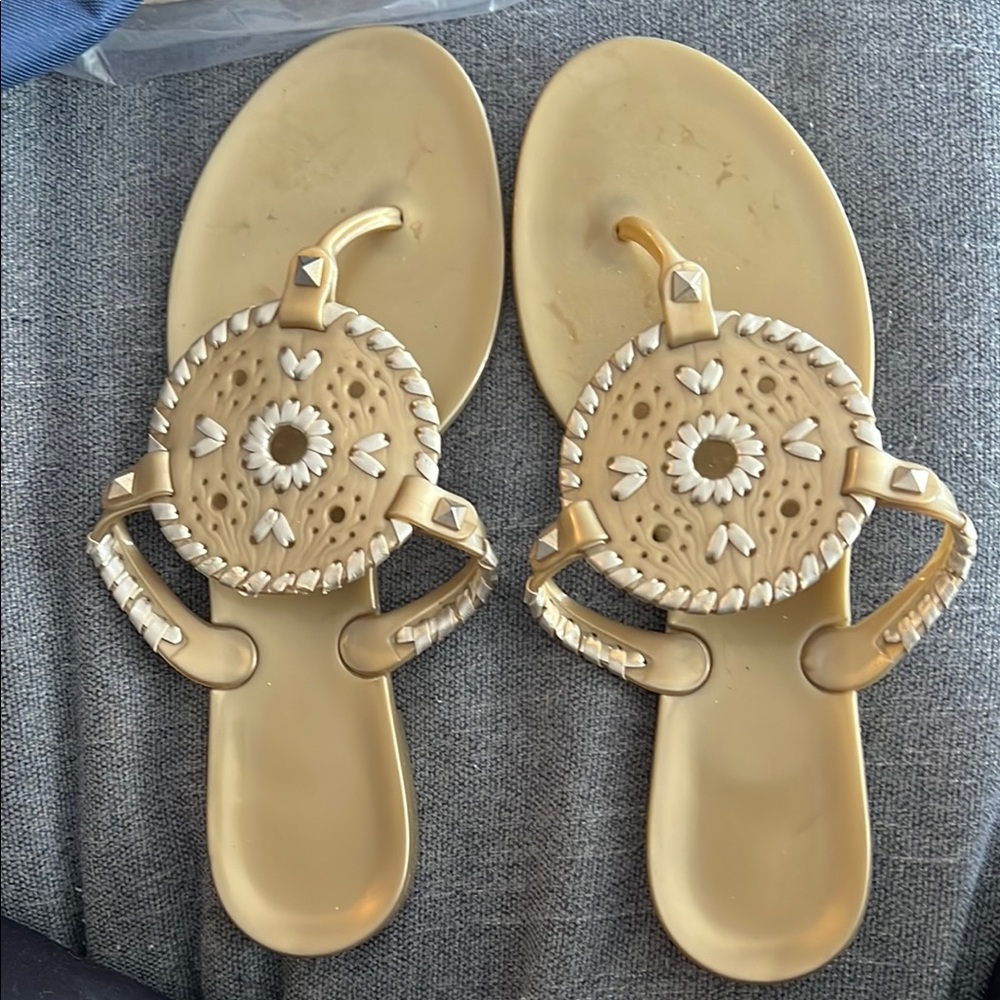 Elegant Gold Sandals